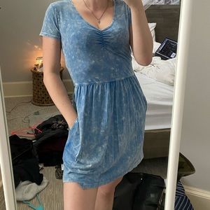 Brand New RVCA Acid Wash Skater Dress